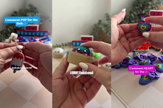 design custom 3d fidget clicker toy keychain stl 3mf file for 3d printing