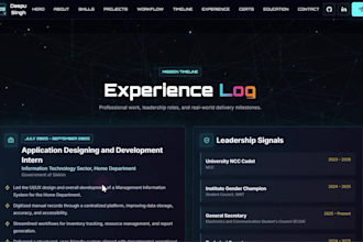 deliver a custom built portfolio