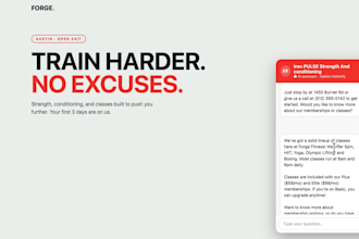 build a custom ai chatbot for your gym or fitness studio