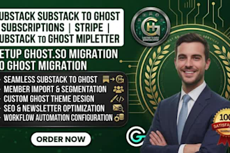 migrate substack to ghost member import custom theme seo newsletter