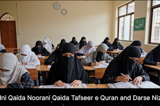 teach quran with tajweed, tafseer, and arabic grammar