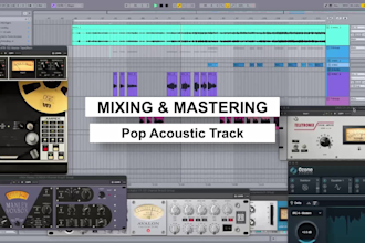 do mixing and mastering for your songs or edm mixes