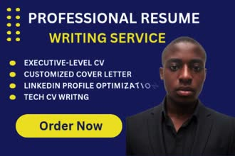 write and rewrite an executive resume, CV