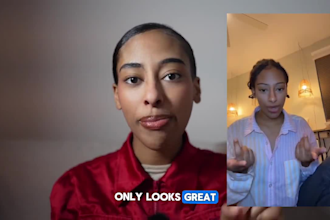 create a ugc selfie style video