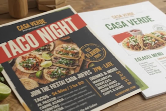 design professional print ready flyers and brochures