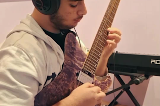 record guitar tracks and solos for your song