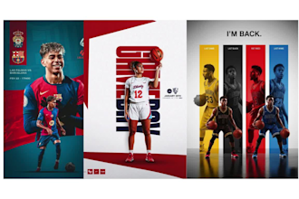 design modern sports design flyers banner sports poster do sports graphics