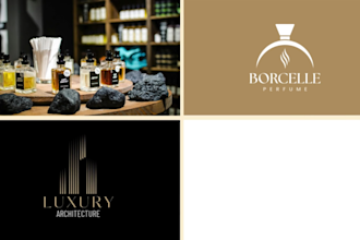design a luxury, elegant, and premium logo