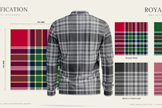 design custom seamless tartan and plaid patterns for textiles