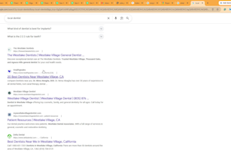 seo for dentalcare website for local boost