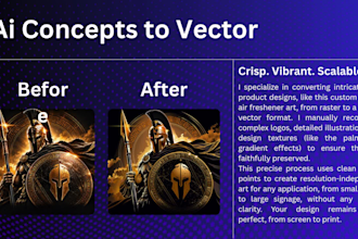 convert ai image to vector, eps, ai, PDF, svg