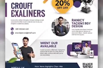 design professional posters and promotional graphics