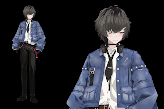 design custom vtuber model