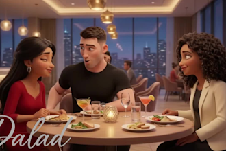 3d pixar style animation video ai storytelling pixar disney 3d cartoon animation