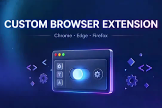 build a chrome extension to automate web tasks