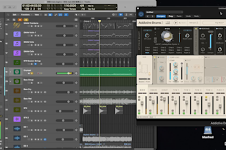 produce you realistic drum track with midi