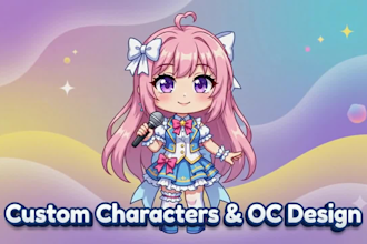 create your gacha characters