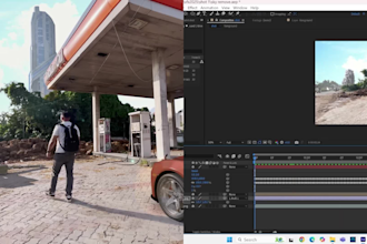 nuke compositing, green screen keying and vfx integration