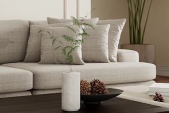 create realistic furniture lifestyle renders