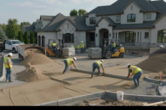 create compound time lapse videos for floor with constructio