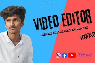 create trending videos for instagram reels and youtube videos