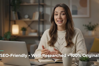 write script and article for financen history blogs