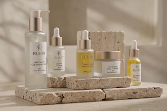 design a luxury skincare brand identity and packaging