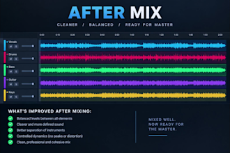 mix and master your trap and drill vocals