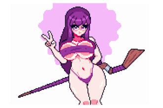 do nsfw pixel art character animation 2d sprite sheet game assets for rpg