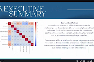 analyze your data and provide clear insights and recommendations