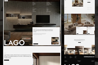 design a luxury wix website or redesign it in wix studio
