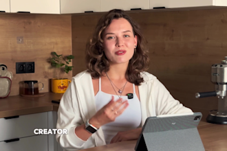 be your ugc creator coach and help building your portfolio
