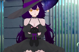 create halloween, christmas vtuber outfits, live2d models, emotes and expression