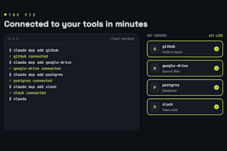 set up claude code, fix errors and connect mcp servers for your businesses