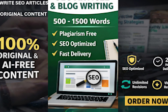 write SEO blog articles