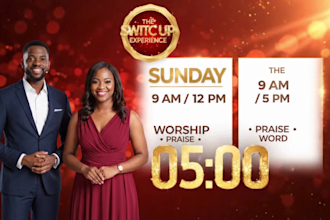 create a professional church countdown, livestream intro, or service opener