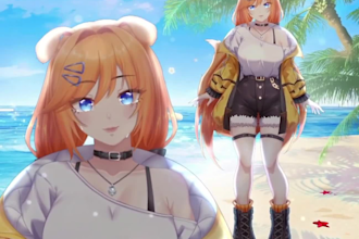 draw and rig live2d vtuber model, 2d vtuber model anime vtuber model, live2d rig