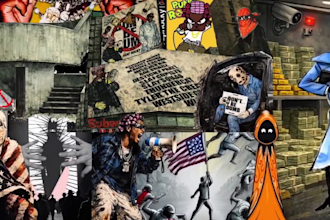 create animated collage video for your music video