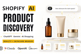 optimize shopify beauty products for chatgpt and ai search