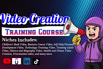create online course video, explainer and training video