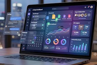 create ai saas explainer video, saas demo, product promo and startup video