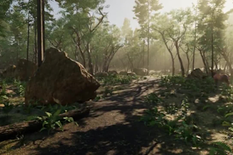 create 3d game environment, unreal engine environment, ue5 environment