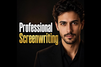 write a screenplay for a short film, feature film, TV series, or TV show