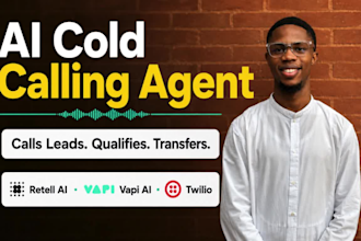 ai cold calling agent retell ai caller outbound voice agent vapi ai twilio sip