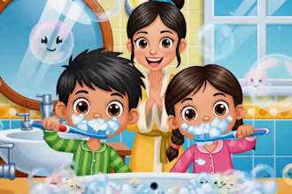create profitable kids animation channel for passive income