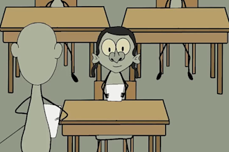 design creative 2d stickman animation explainer video