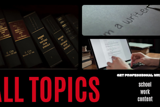 write expert article for you