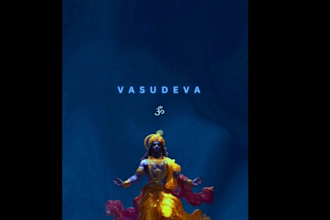 create stunning ai krishna art and poster , image poster