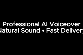 create a natural ai voiceover for youtube and narration