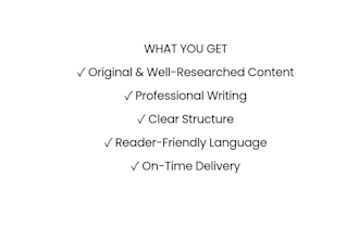 write clear and engaging informative articles and blog posts